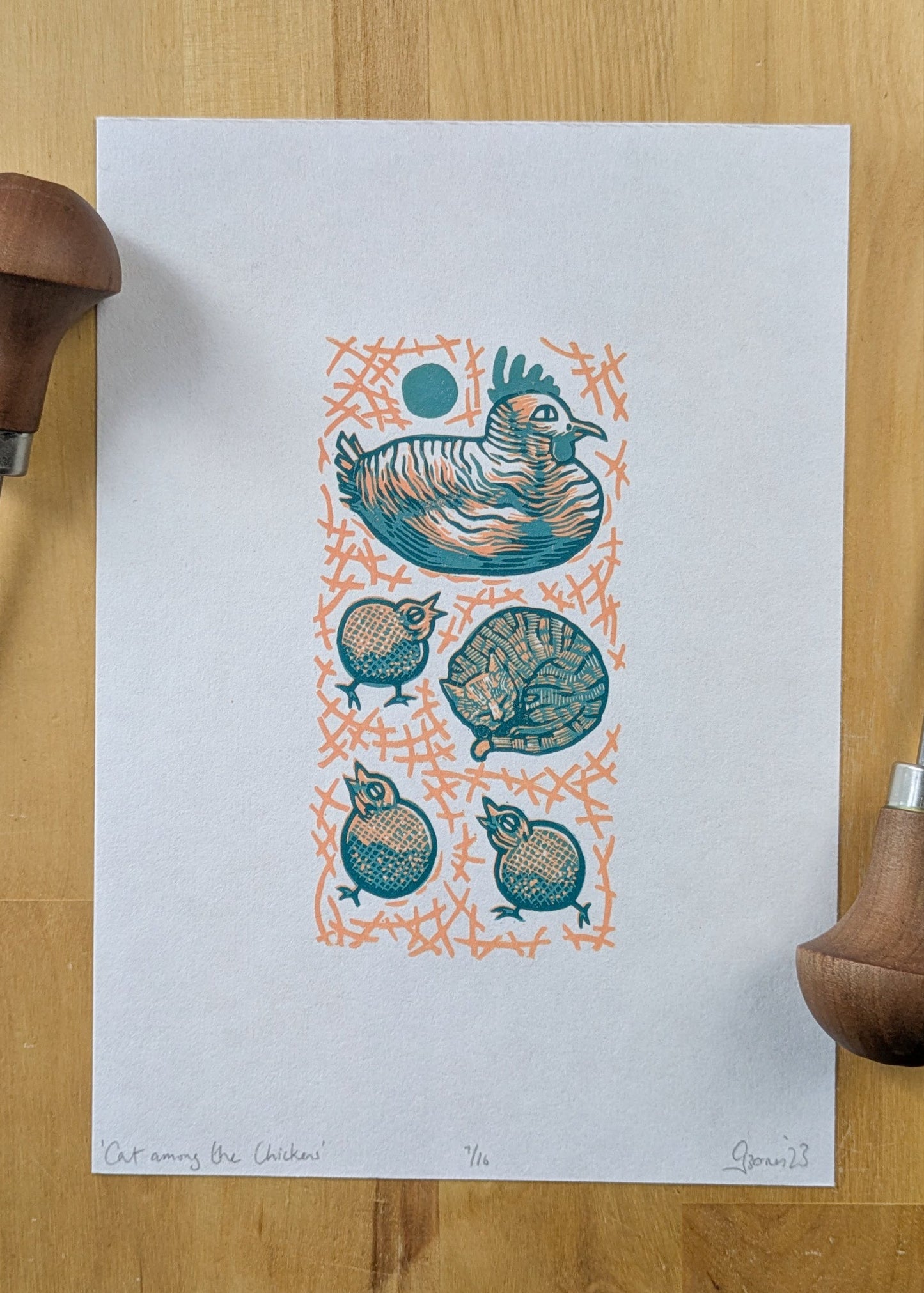 Cat Among the Chickens (cool)